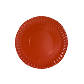 PLATO CARTON NARANJO X50 18CM